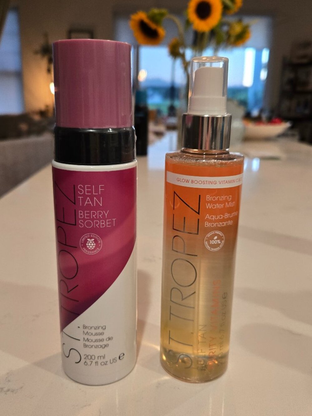St Tropez Self Tan Set Berry Sorbet Mousse + Purity Vitamins Mist 6.7 oz - Picture 2 of 4